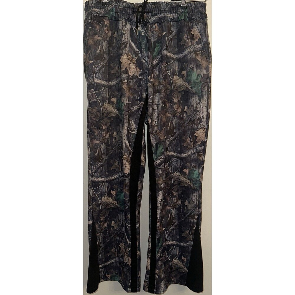 Manfinity Men's Camouflage Drawstring Sweatpants Regular Size L